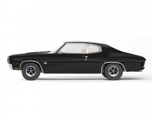 Chevrolet Chevelle SS 454 1970 3D Model
