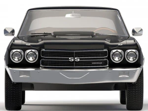 シボレー シェベル SS 454 1970 3Dモデル in 古い車 461898 | 3DExport