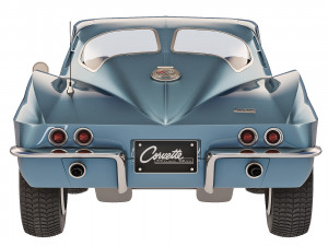 Chevrolet Corvette Stingray C2 1963 3D Model