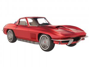 Chevrolet Corvette Stingray C2 1967 3D मॉडल