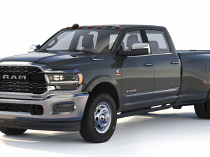 RAM 3500 HD Limited 2019 3D 모델