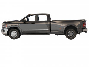 RAM 3500 HD Limited 2019 3D Модель