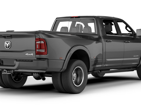 RAM 3500 HD Limited 2019 3D Model