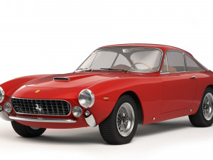 Ferrari 250 GT Berlinetta Lusso 1962 3D Model