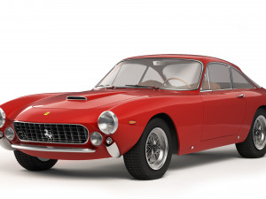 Ferrari 250 GT Berlinetta Lusso 1962 3Dモデル