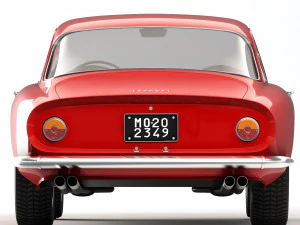 Ferrari 250 GT Berlinetta Lusso 1962 3D Model