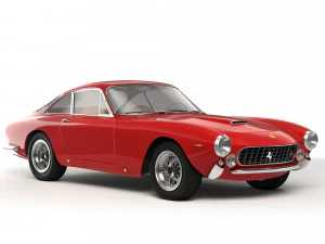 Ferrari 250 GT Berlinetta Lusso 1962 3D Model