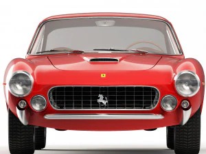 Ferrari 250 GT Berlinetta Lusso 1962 3D Model