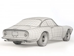 Ferrari 250 GT Berlinetta Lusso 1962 3D Model