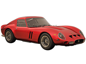 Ferrari 250 GTO 1963 3D Model