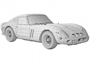 Ferrari 250 GTO 1963 3D Model