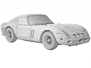 Ferrari 250 GTO 1963 3D Model