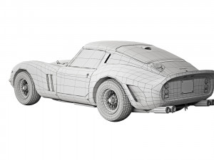 Ferrari 250 GTO 1963 3D Model