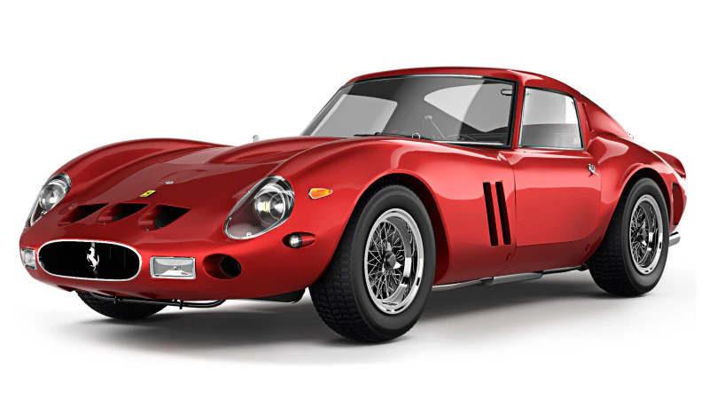Ferrari 250 GTO 1963 3D Model .c4d .max .obj .3ds .fbx .stl .blend 