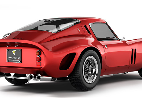 Ferrari 250 GTO 1963 3D Model