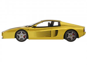 Ferrari 512 TR 1991 3D Model