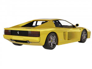 Ferrari 512 TR 1991 3D Model