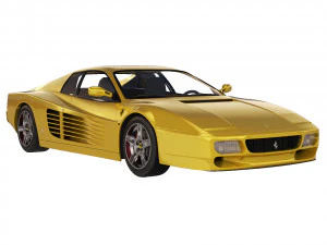 Ferrari 512 TR 1991 3D Model
