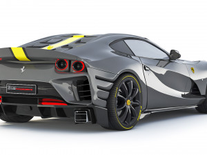 Ferrari 812 Competizione 2022 3D-Modell
