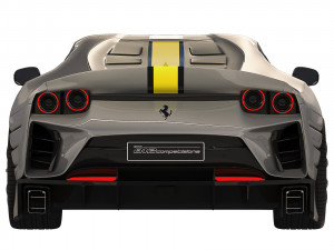 Ferrari 812 Competizione 2022 3D-Modell