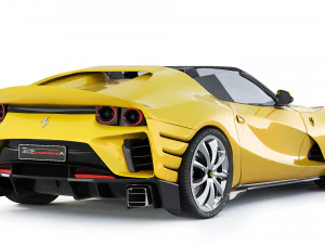 Ferrari 812 Rekabet&ccedil;i A 2022 3D Model