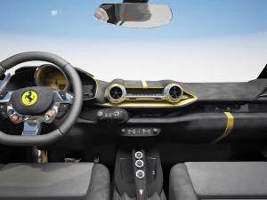 Ferrari 812 Rekabet&ccedil;i A 2022 3D Model