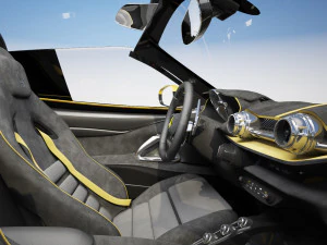 Ferrari 812 Rekabet&ccedil;i A 2022 3D Model