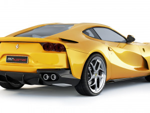 Ferrari 812 Superfast 2017 3D Model