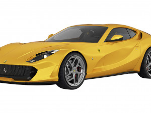 Ferrari 812 Superfast 2017 3D Model