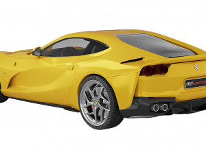 Ferrari 812 Superfast 2017 3D Model