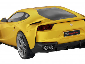 Ferrari 812 Superfast 2017 3D Model