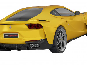 Ferrari 812 Superfast 2017 3D Model