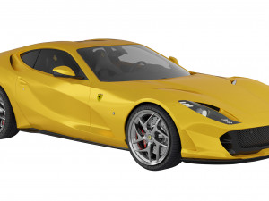 Ferrari 812 Superfast 2017 3D Model