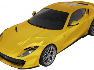 Ferrari 812 Superfast 2017 3D Model