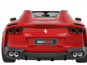 Ferrari 812 Superfast GTS 3D 模型