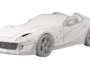 Ferrari 812 Superfast GTS 3D 模型