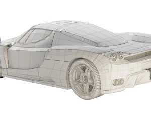 Ferrari Enzo 2002 3D Model