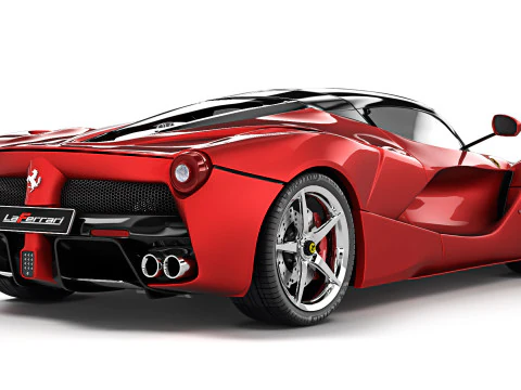 Ferrari LaFerrari 2014 3D Model