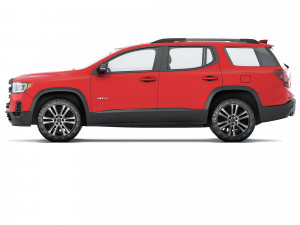 GMC Acadia AT4 2020 3D Модель