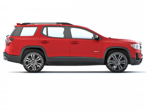 GMC Acadia AT4 2020 3D Модель