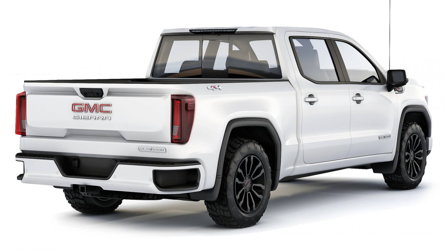 GMC Sierra 1500 Elevation 2020 3D Модель in Внедорожник 3DExport