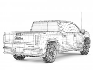 GMC Sierra 1500 Elevation 2020 3D Model