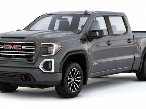 GMC Sierra AT4 2019 3D Model