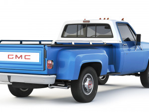 GMC Sierra Classic 350 1979 3D 모델