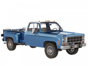 GMC Sierra Classic 350 1979 3D 모델