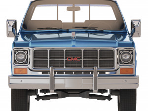 GMC Sierra Classic 350 1979 3D 모델
