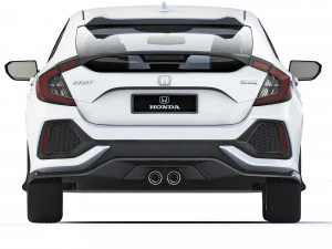 Honda Civic Hatchback 2017 3D Model
