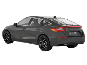 Honda Civic hatchback 2022 Model 3D
