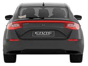 Honda Civic hatchback 2022 3D Model