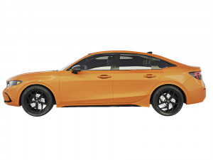 Honda Civic sedan 2022 3Dモデル